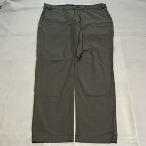 Lauren Ralph Lauren Polo Men Dress Pant 38x30 Olive Stretch Commuter Travel-3608